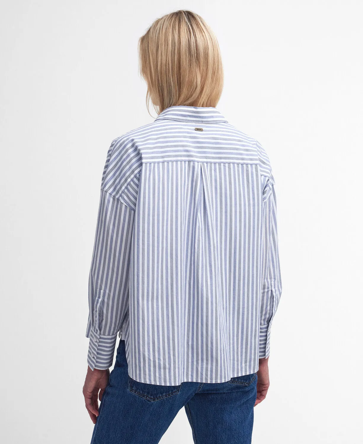 Barbour Violetta Shirt - Chambray Stripe