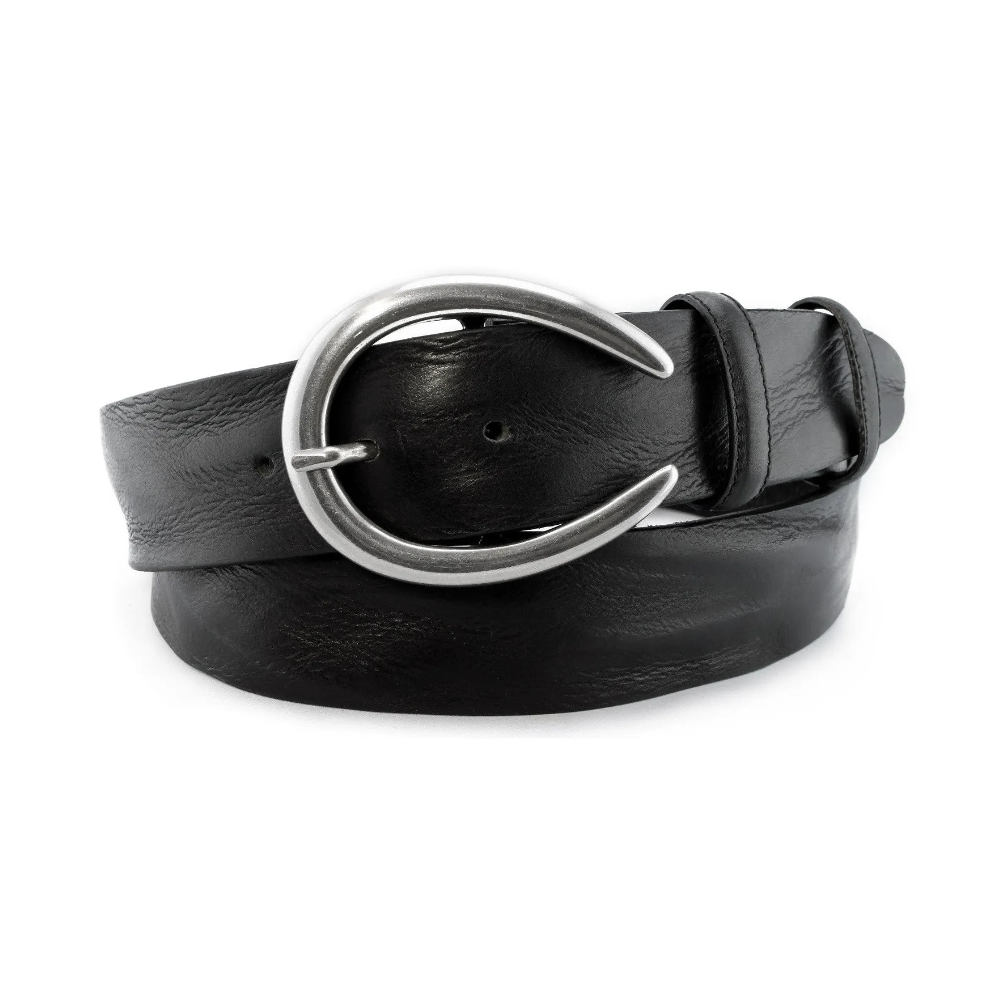 Black vintage feel belt