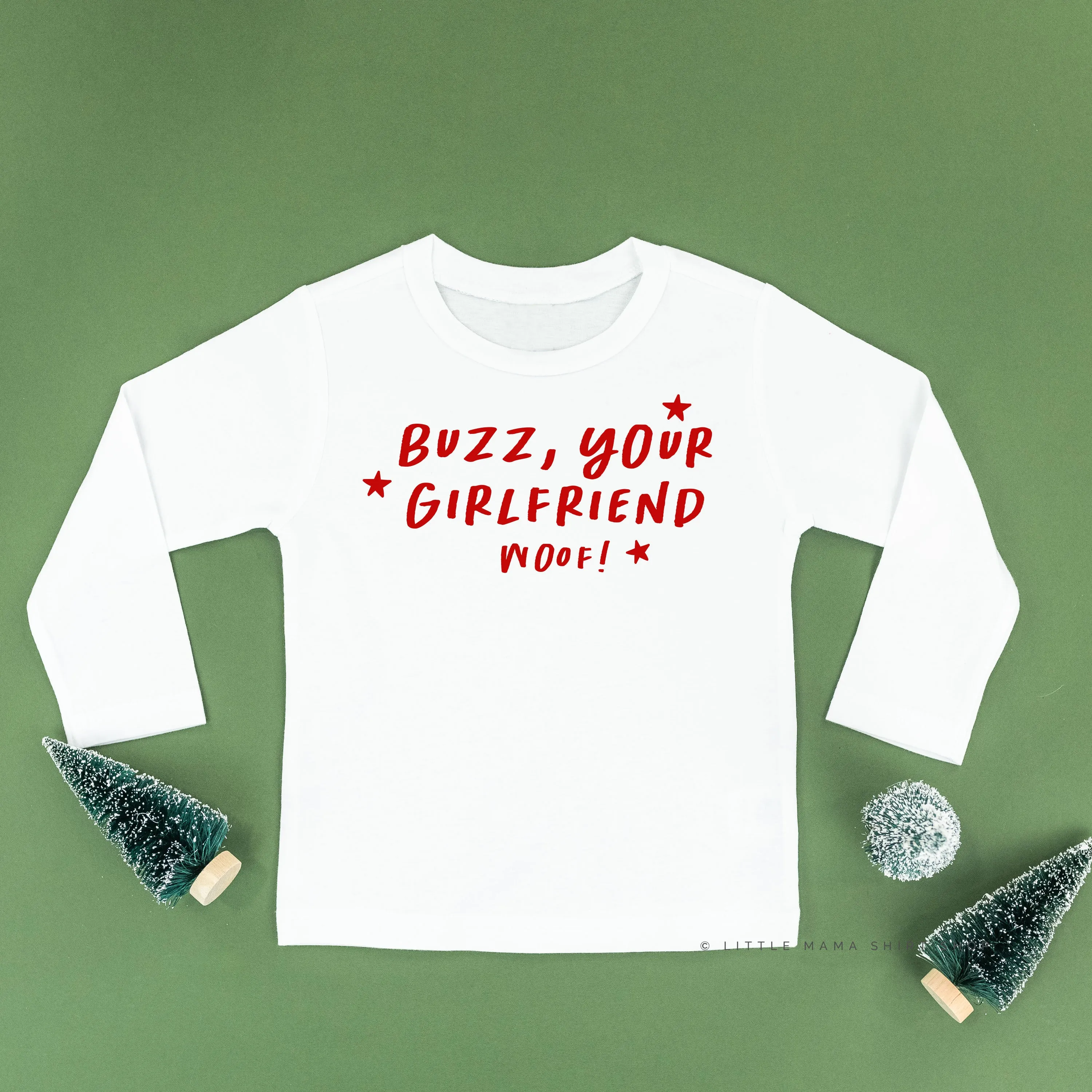 Buzz, Your Girlfriend Woof! - Child LONG SLEEVE Tee