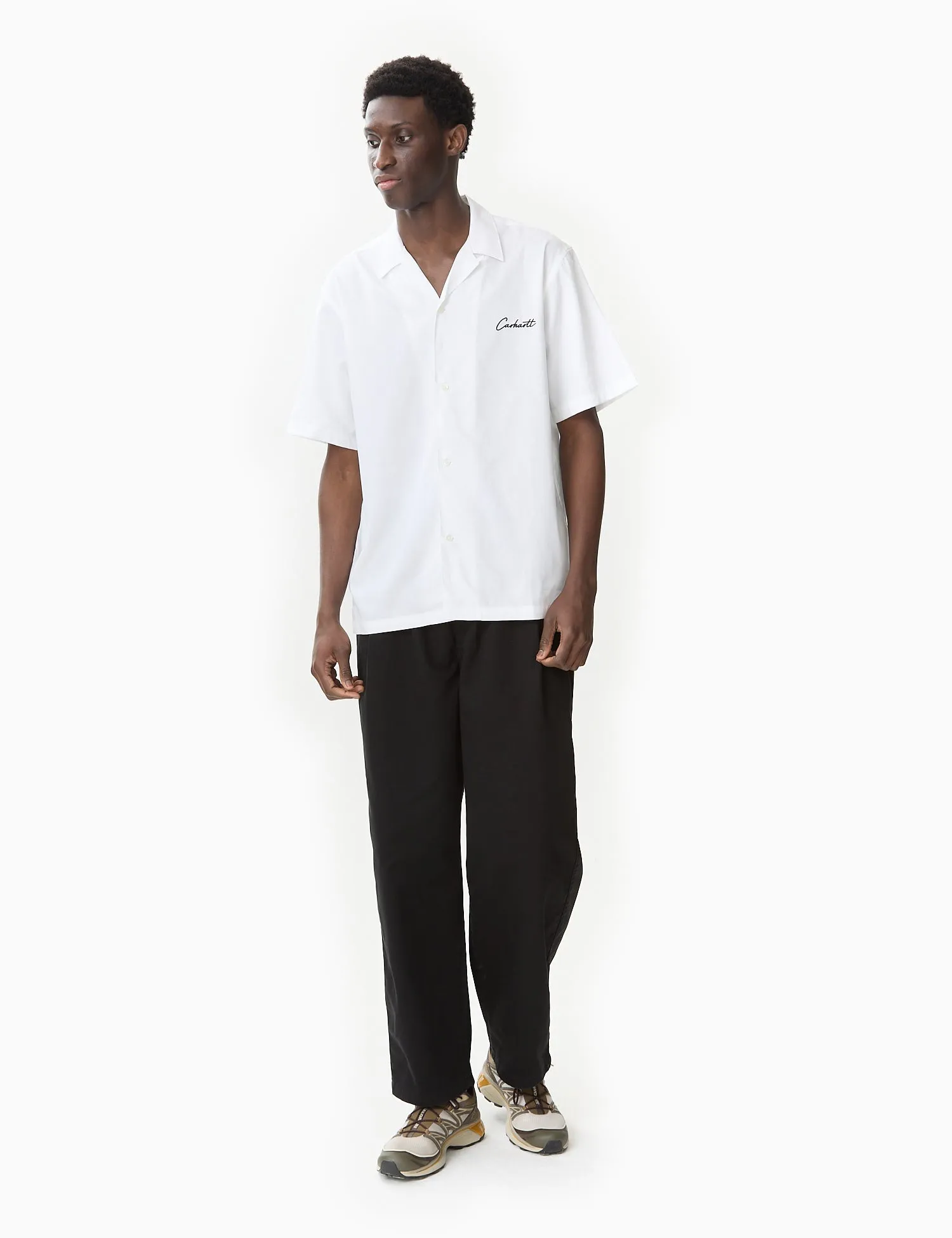 Carhartt-WIP Delray Shirt - White/Black
