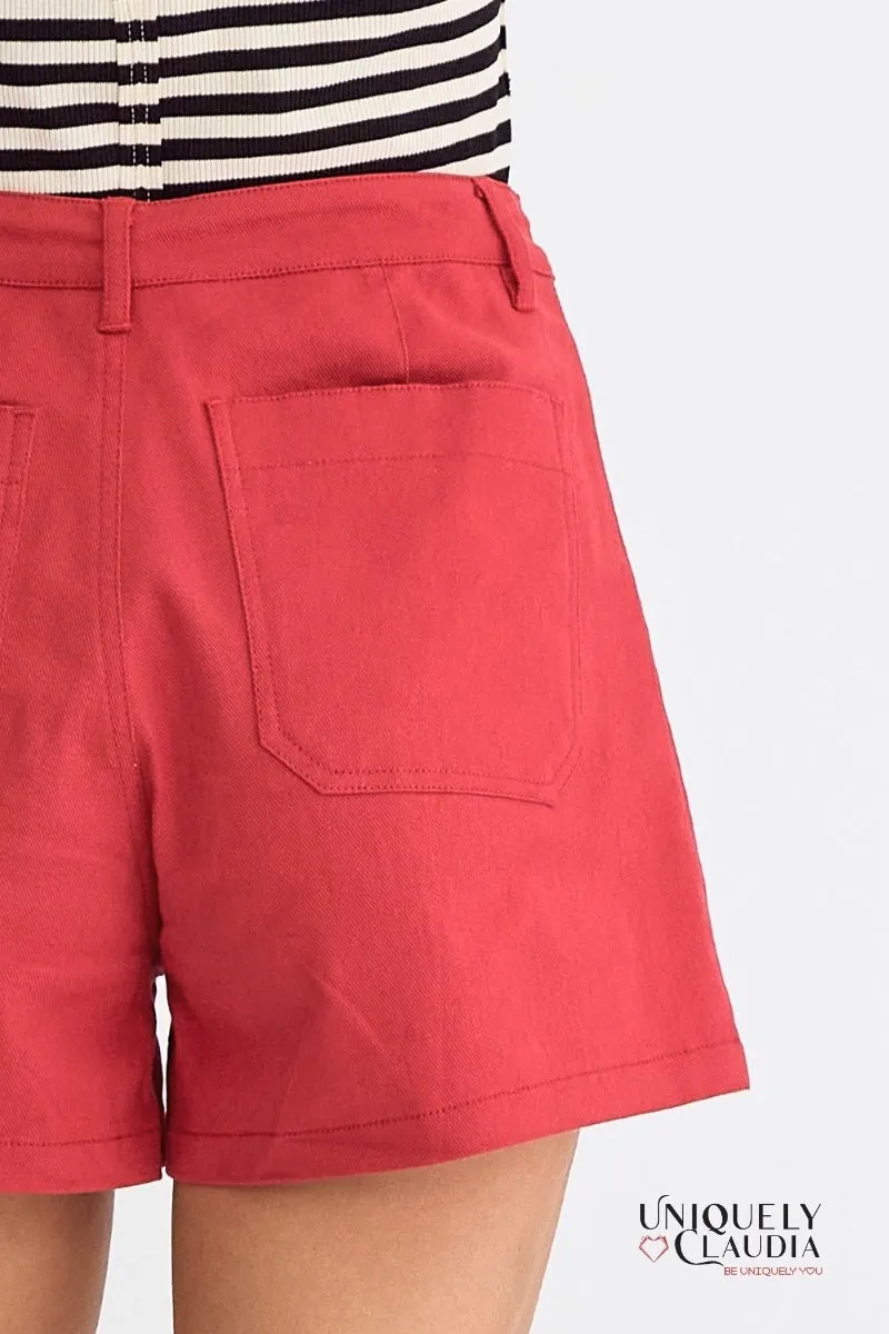 Char High Waisted Shorts