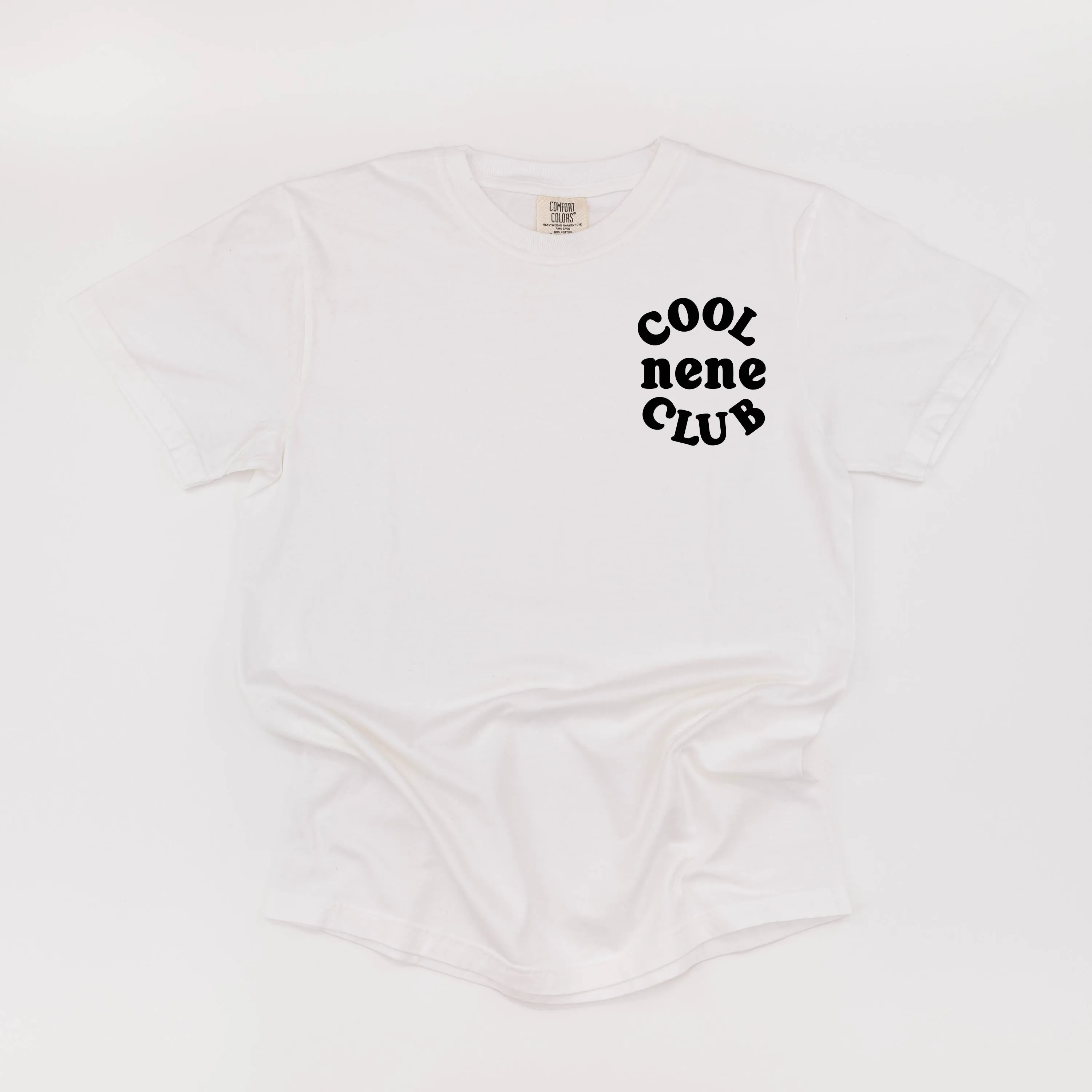 COOL Nene CLUB - Pocket Design - SHORT SLEEVE COMFORT COLORS TEE