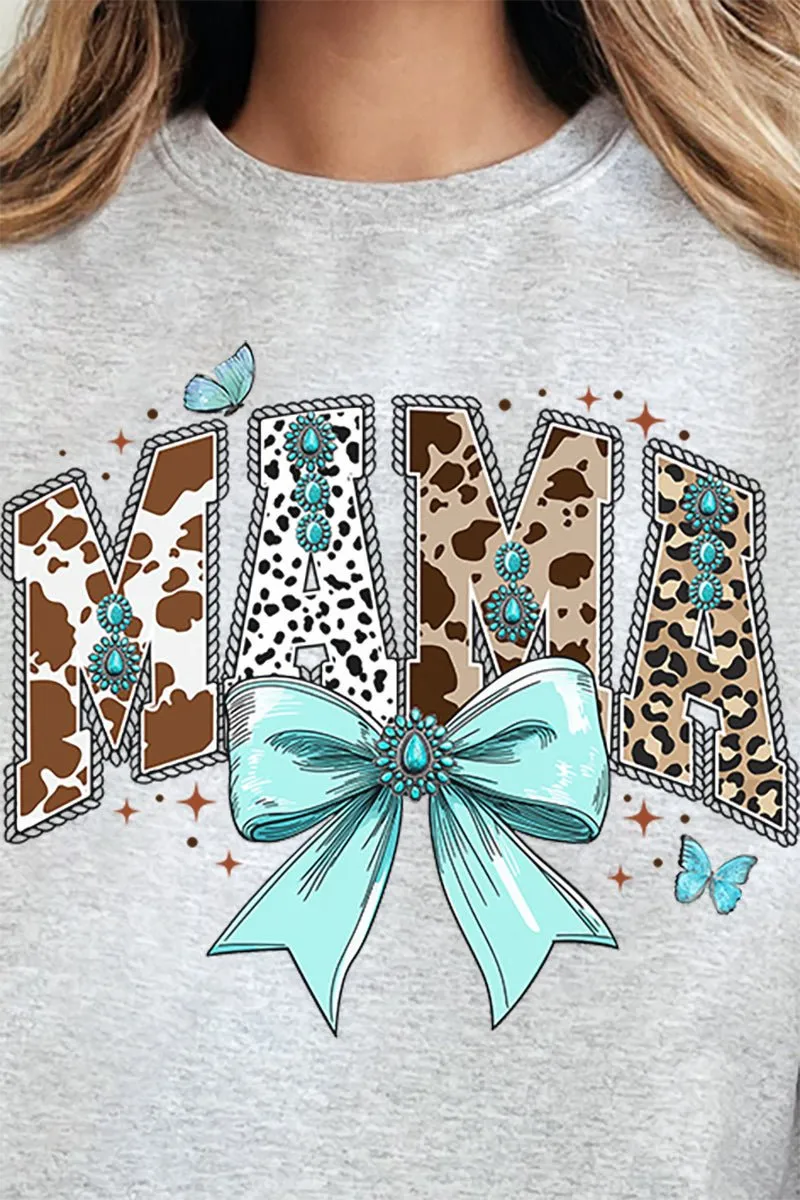 Cowhide Coquette Mama Unisex NuBlend Crew Sweatshirt