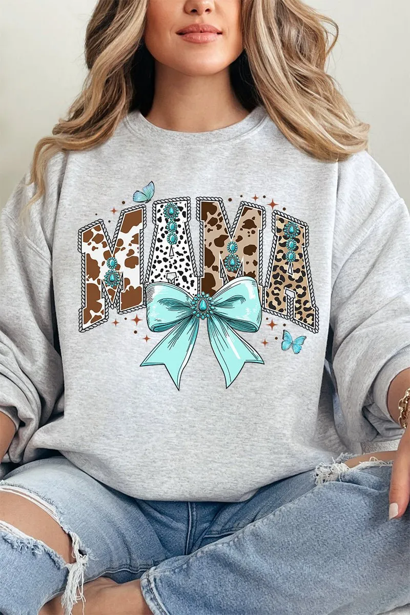Cowhide Coquette Mama Unisex NuBlend Crew Sweatshirt