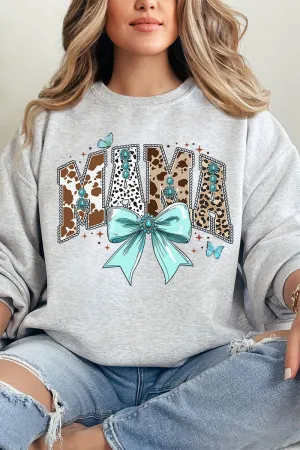 Cowhide Coquette Mama Unisex NuBlend Crew Sweatshirt