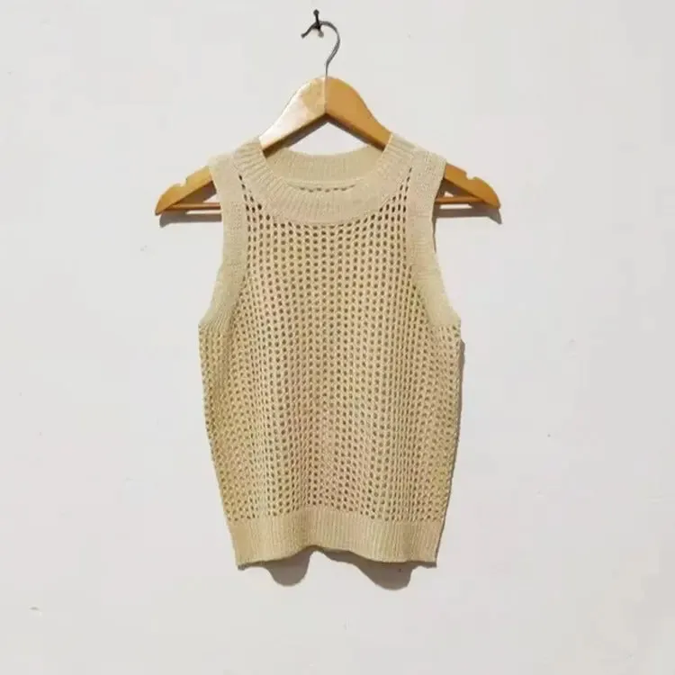 Crochet Sleeveless Top