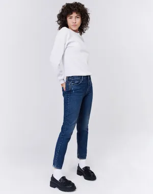 Debbie Step-Mom High Waist Slim Fit