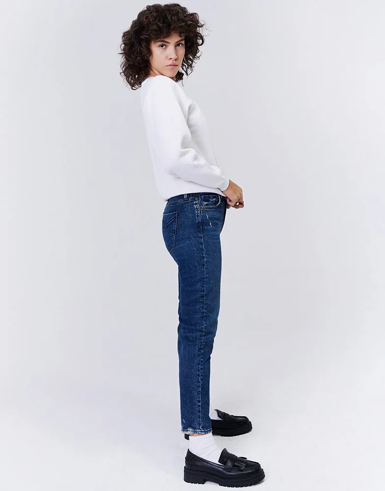 Debbie Step-Mom High Waist Slim Fit