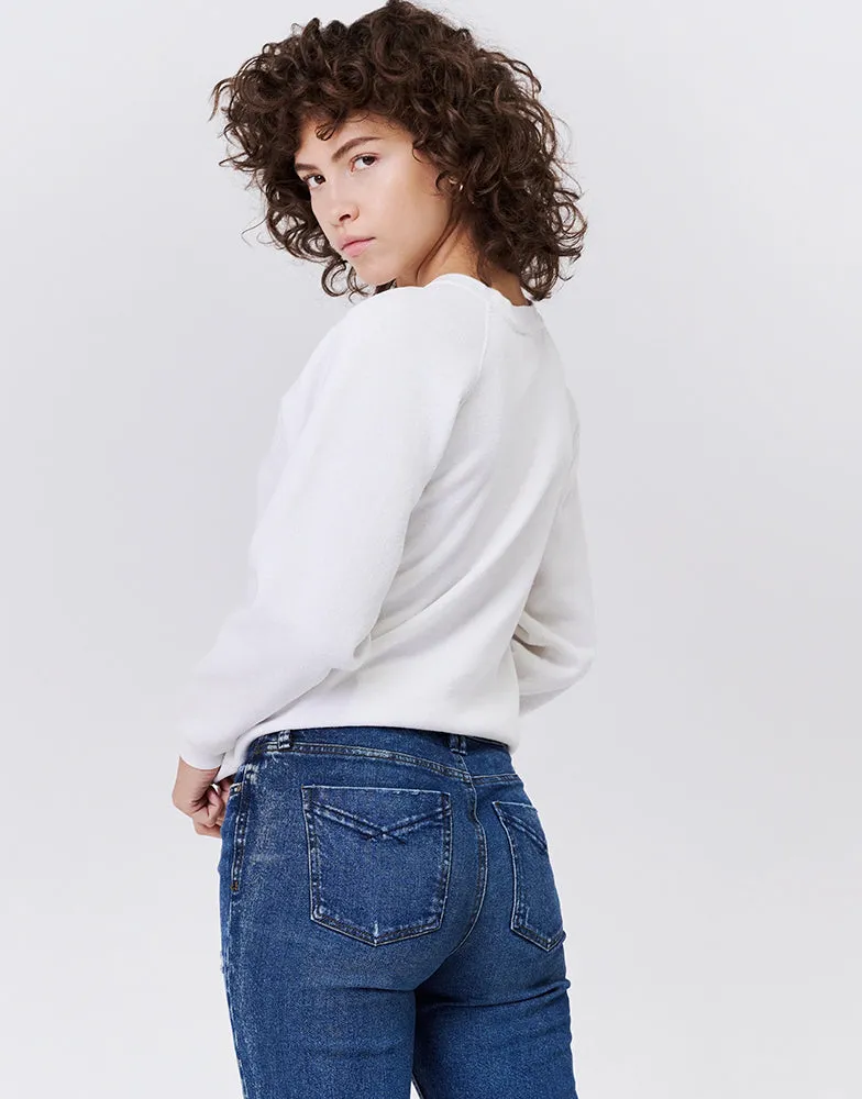 Debbie Step-Mom High Waist Slim Fit