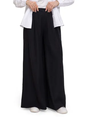 Design1-Black Linen2-Wide Leg