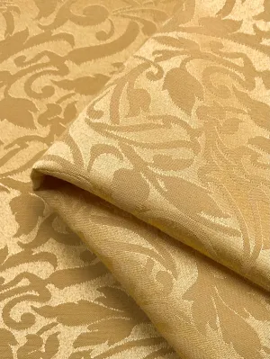 Designer Damask - Oak Buff - 155cm
