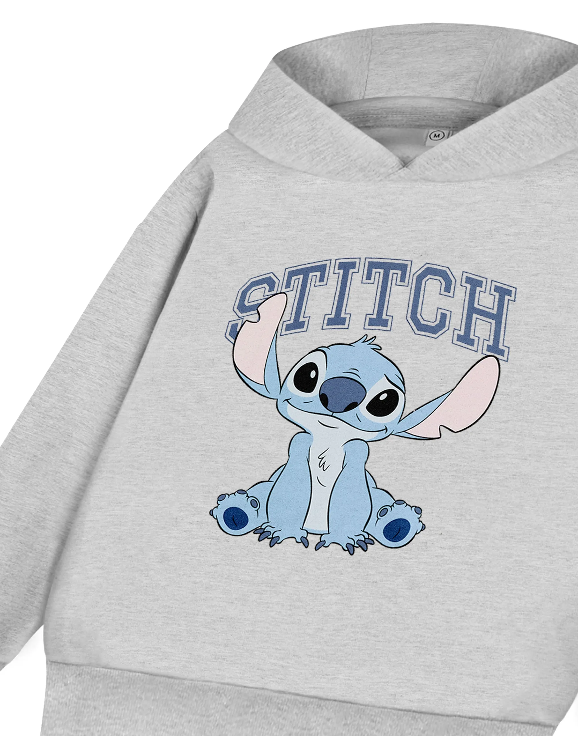 Disney Lilo & Stitch College Girls Grey Hoodie