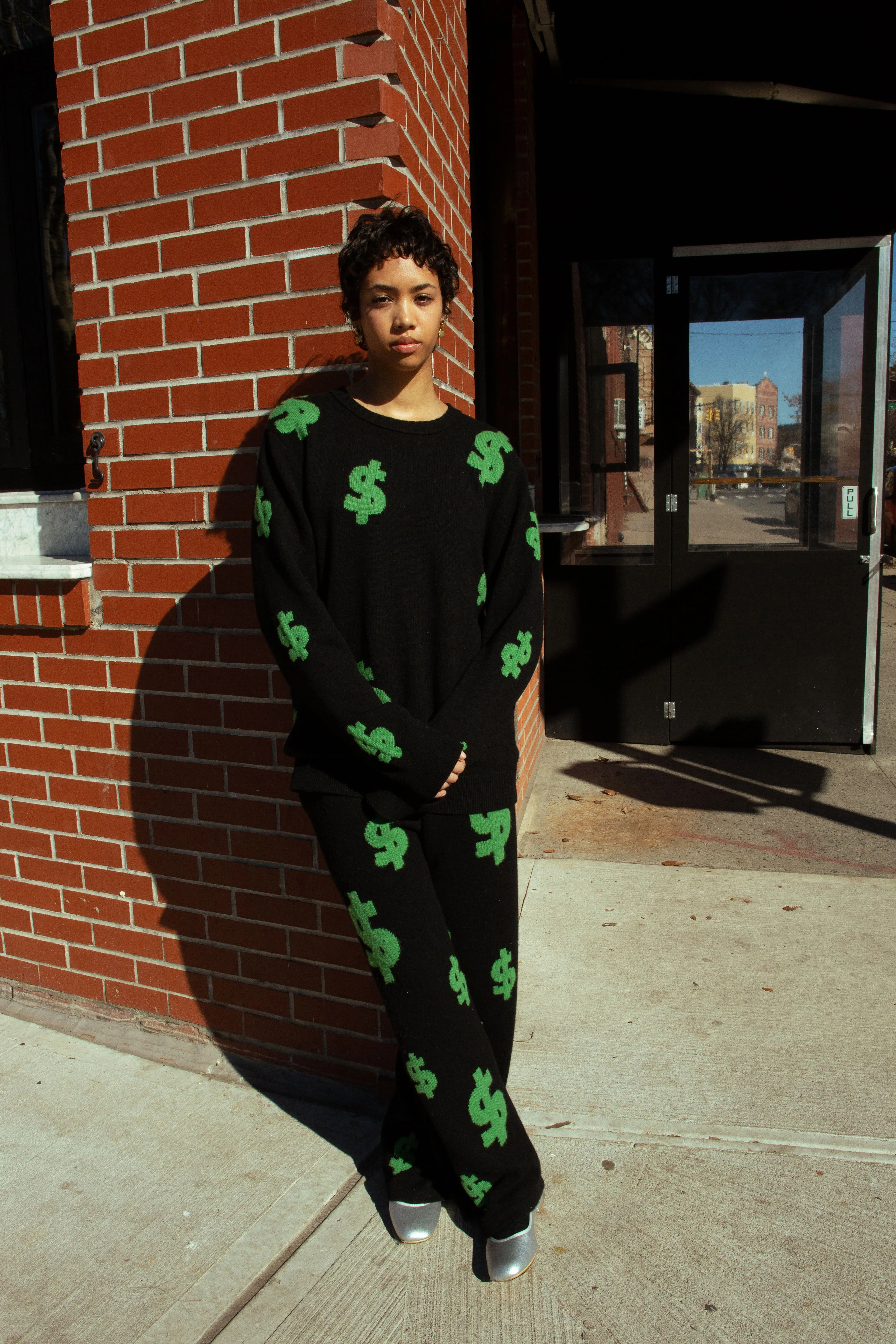 Dollar Knit Crewneck
