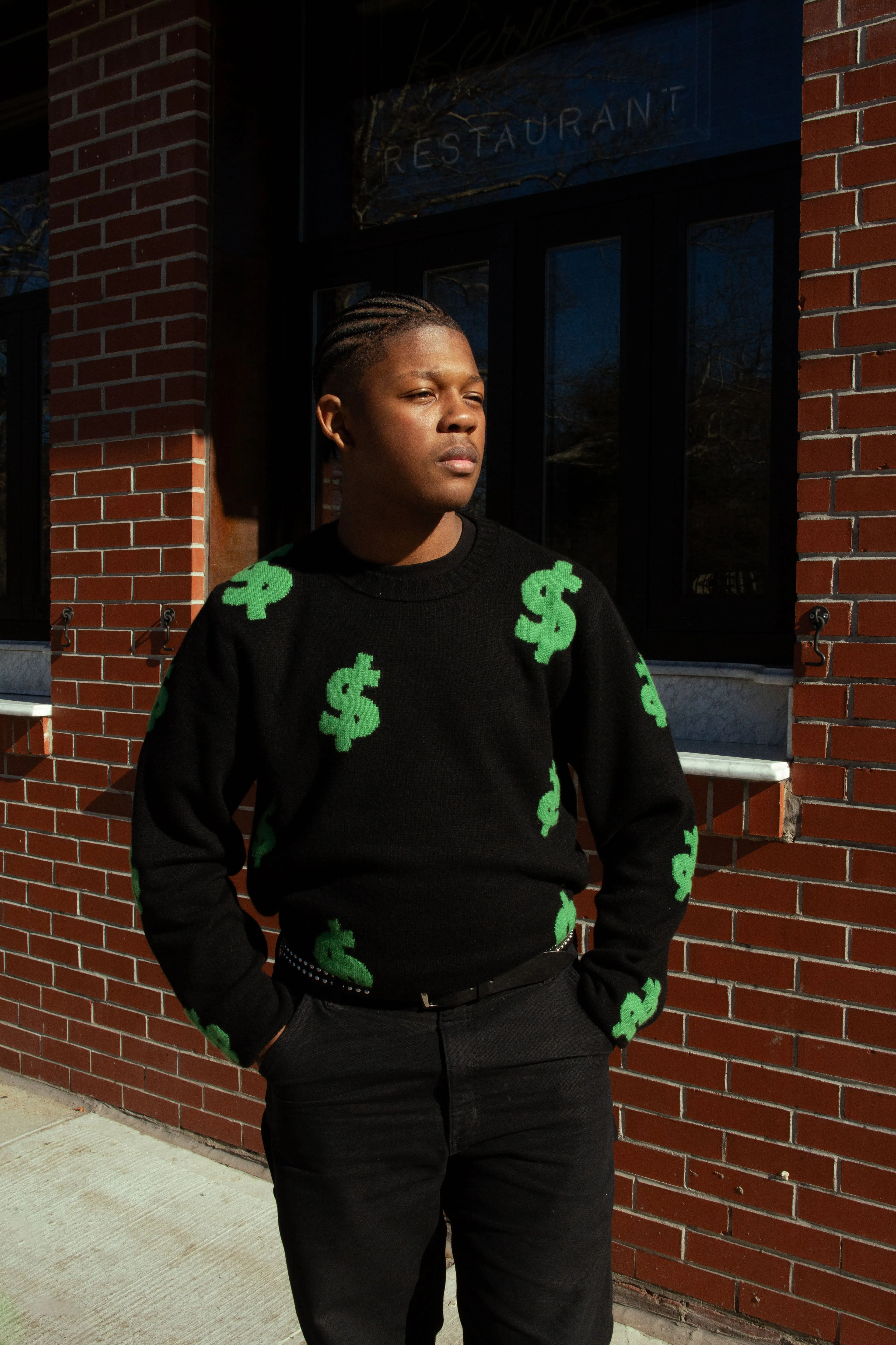 Dollar Knit Crewneck