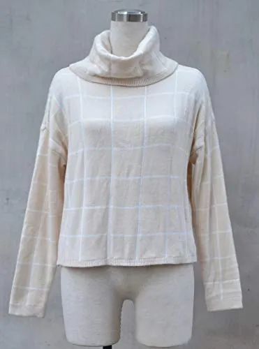 ECOWISH Pullover Turtleneck Sweater