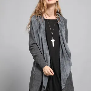 Fashion Loose Thick Warm Not Cashmere Cardigan Outwear
