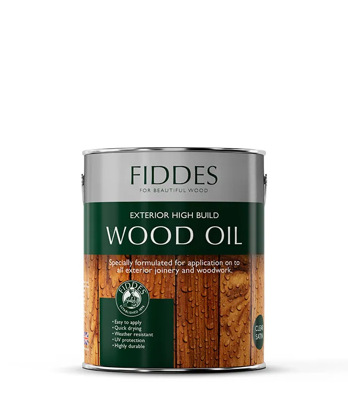 Fiddes Exterior High Build Wood Oil