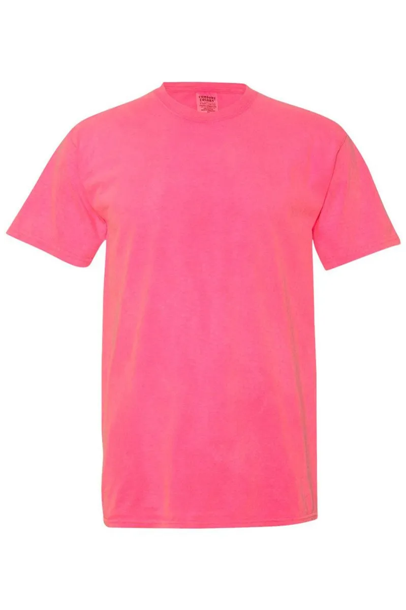 Glitzy Brushed Coquette Comfort Colors Adult Ring-Spun Cotton Tee