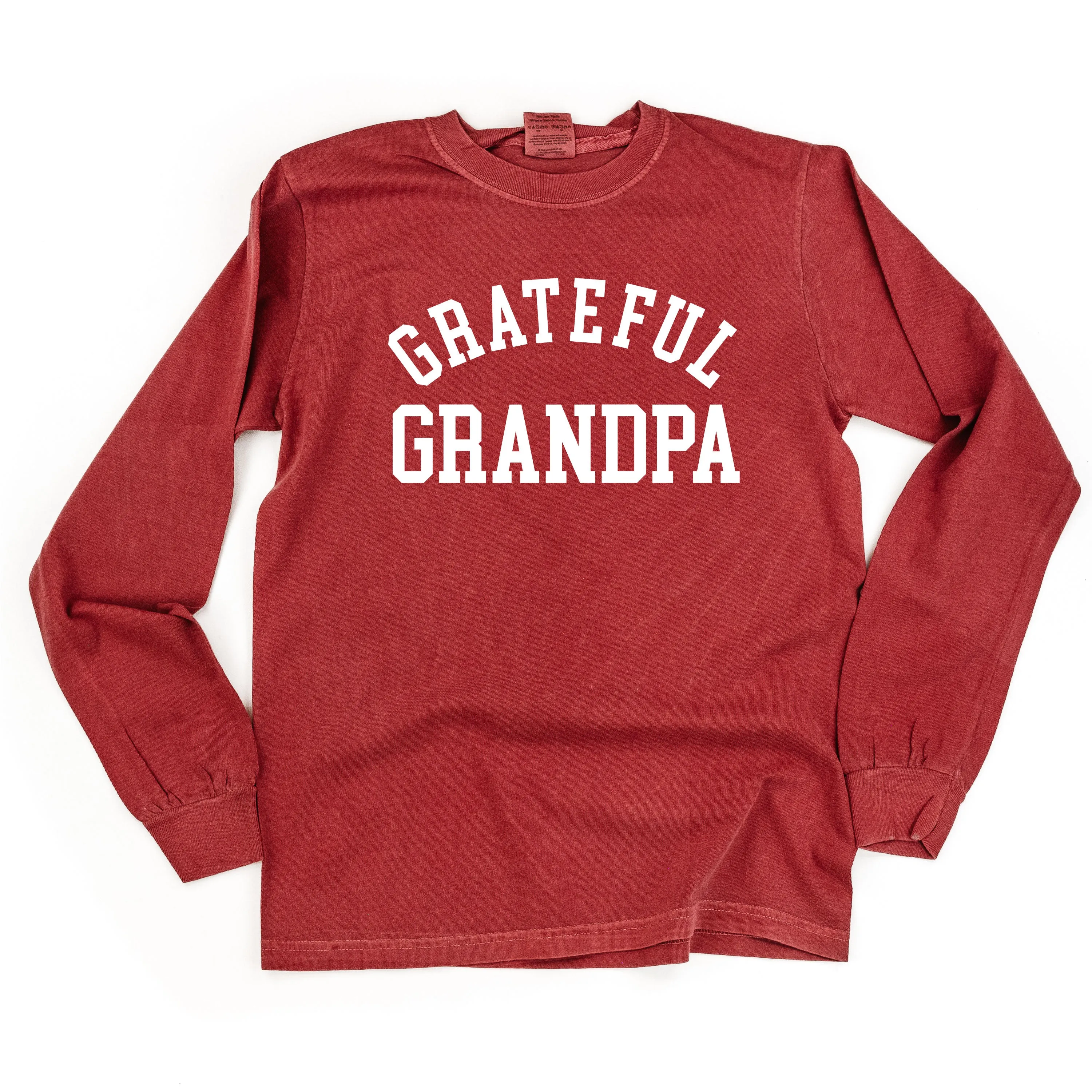 Grateful Family Names - Male - LONG SLEEVE COMFORT COLORS TEE