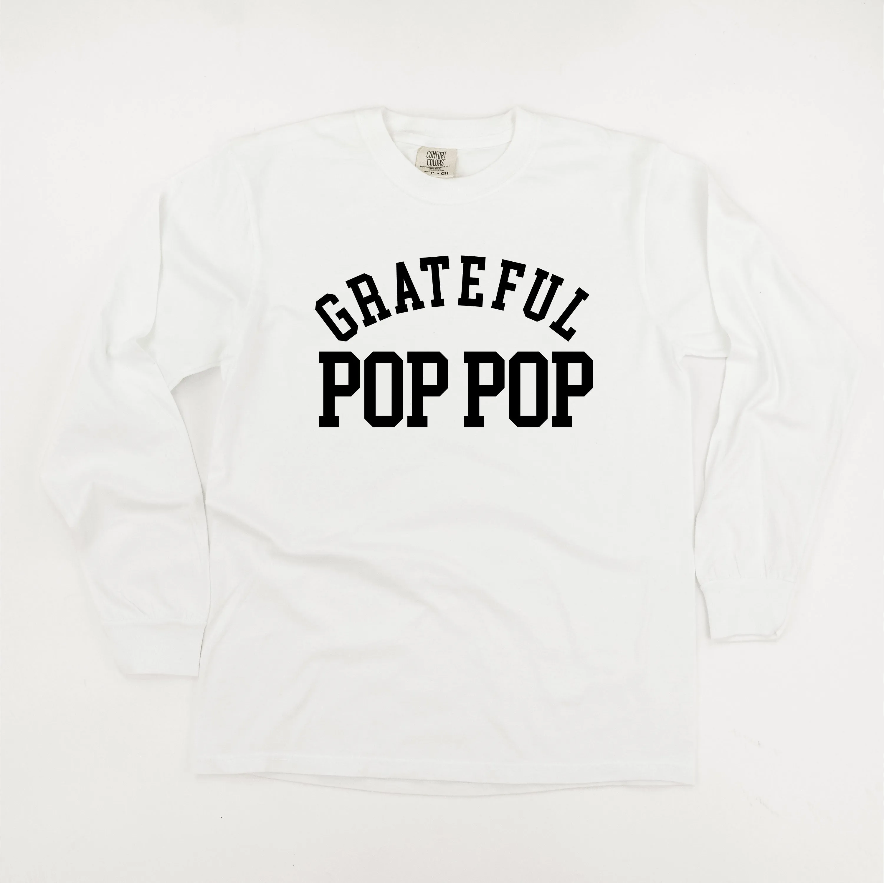 Grateful Family Names - Male - LONG SLEEVE COMFORT COLORS TEE