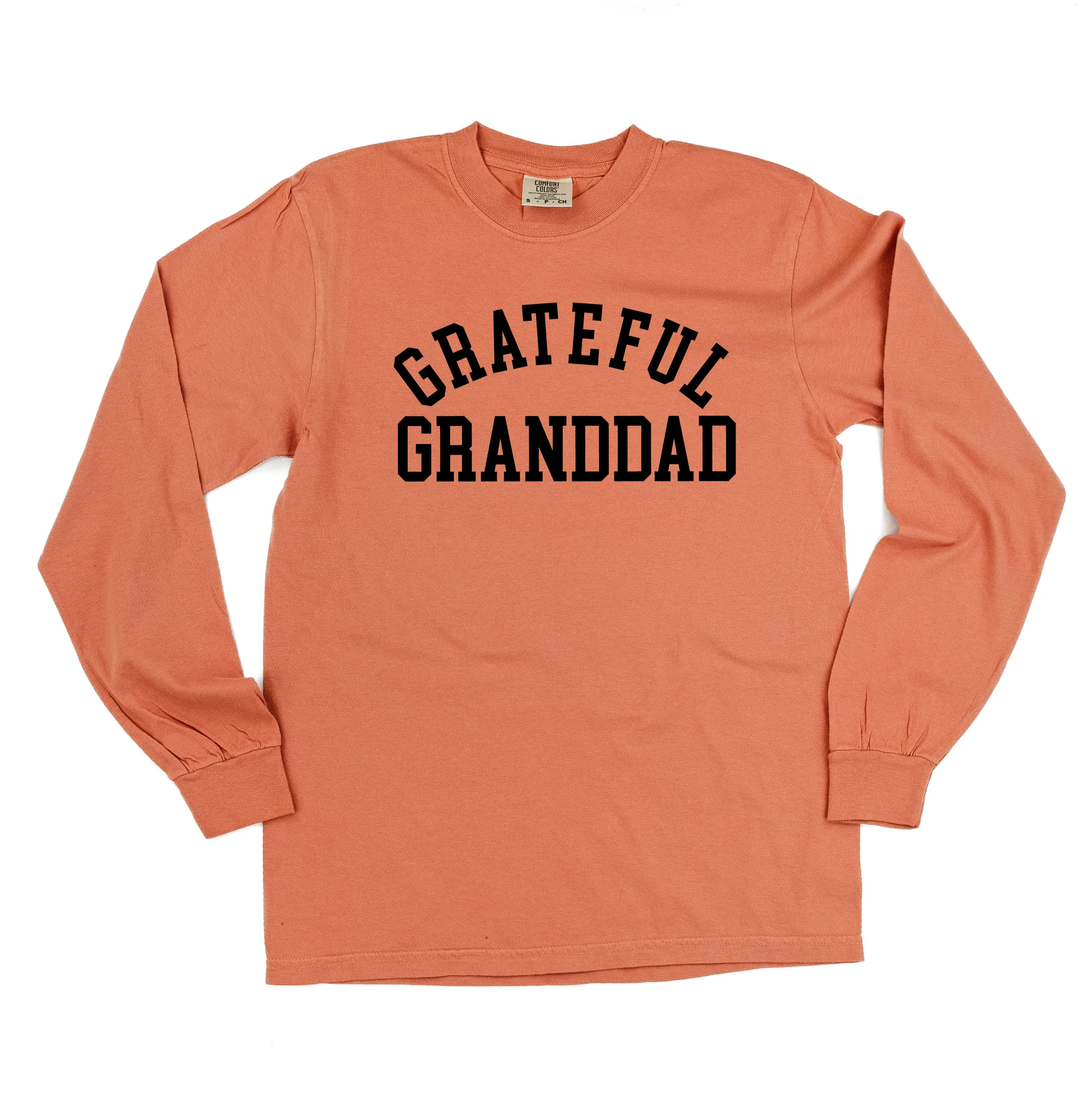 Grateful Family Names - Male - LONG SLEEVE COMFORT COLORS TEE