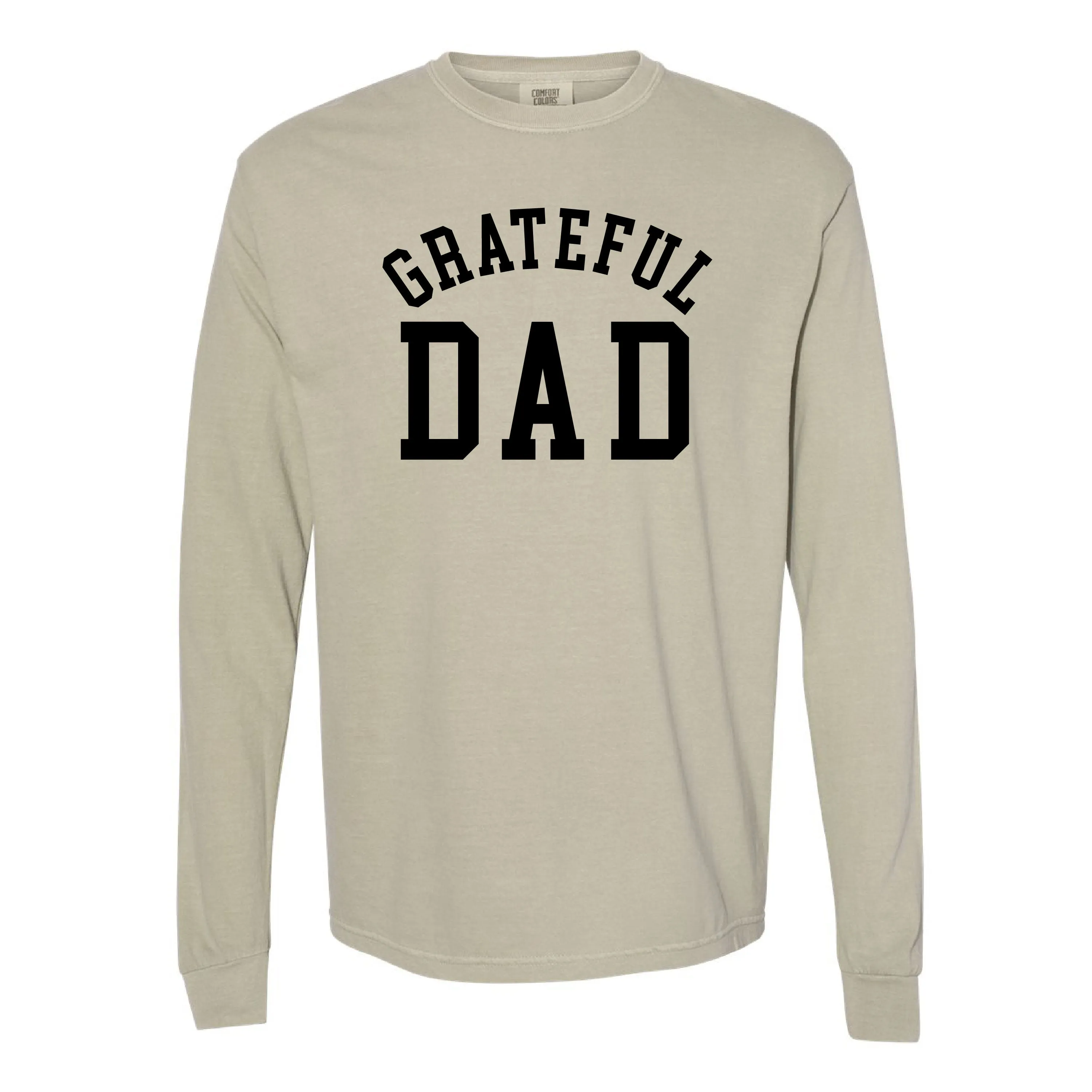 Grateful Family Names - Male - LONG SLEEVE COMFORT COLORS TEE