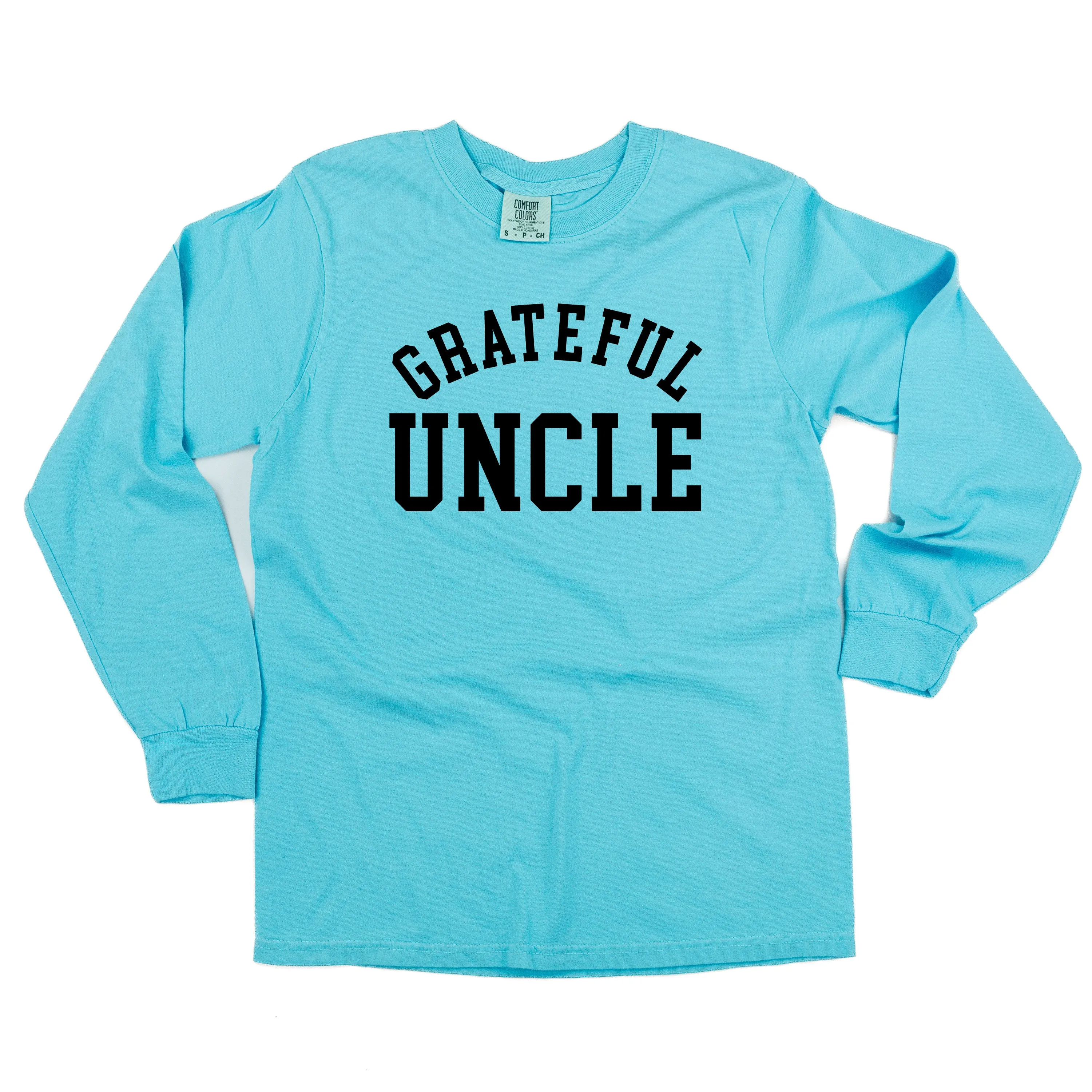 Grateful Family Names - Male - LONG SLEEVE COMFORT COLORS TEE