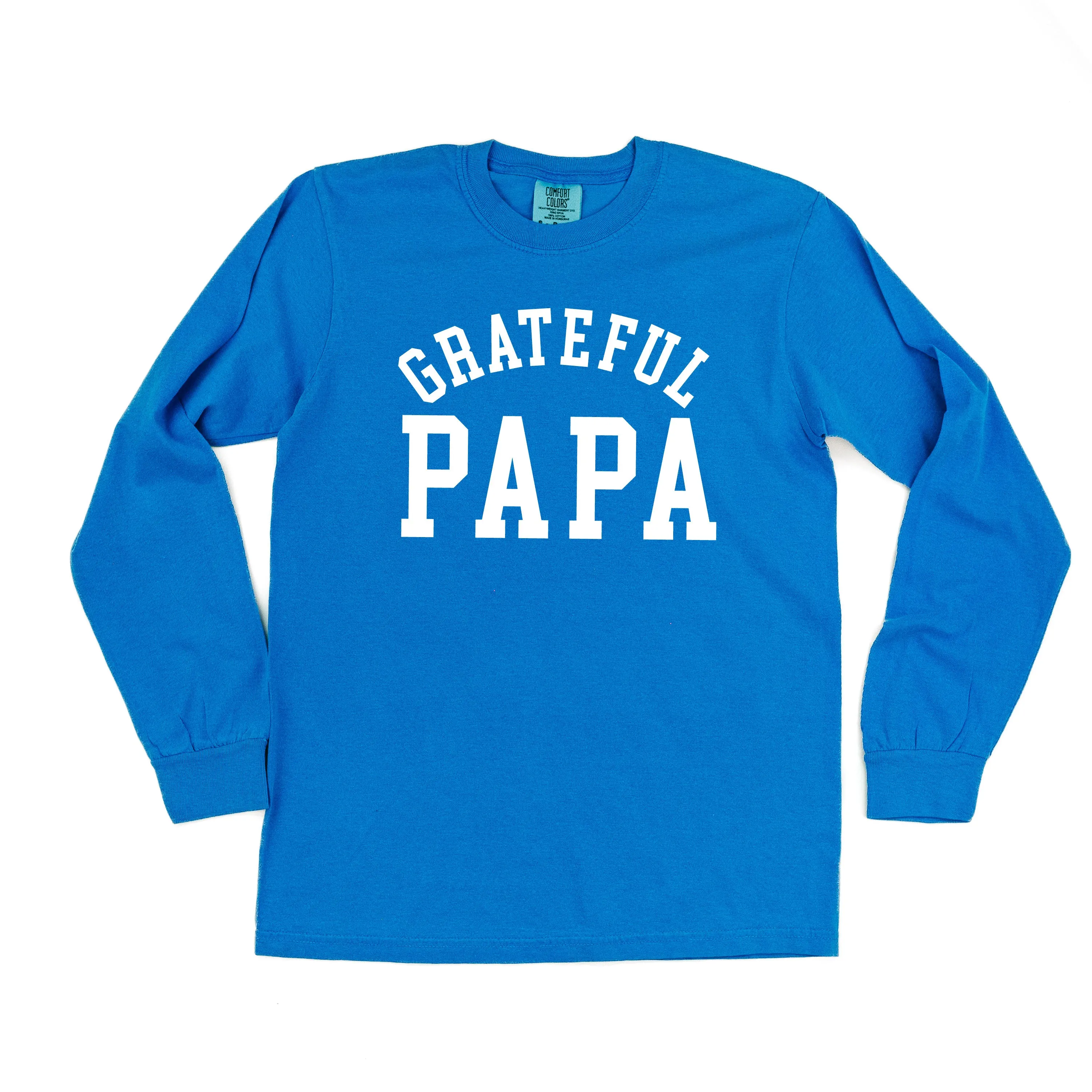 Grateful Family Names - Male - LONG SLEEVE COMFORT COLORS TEE