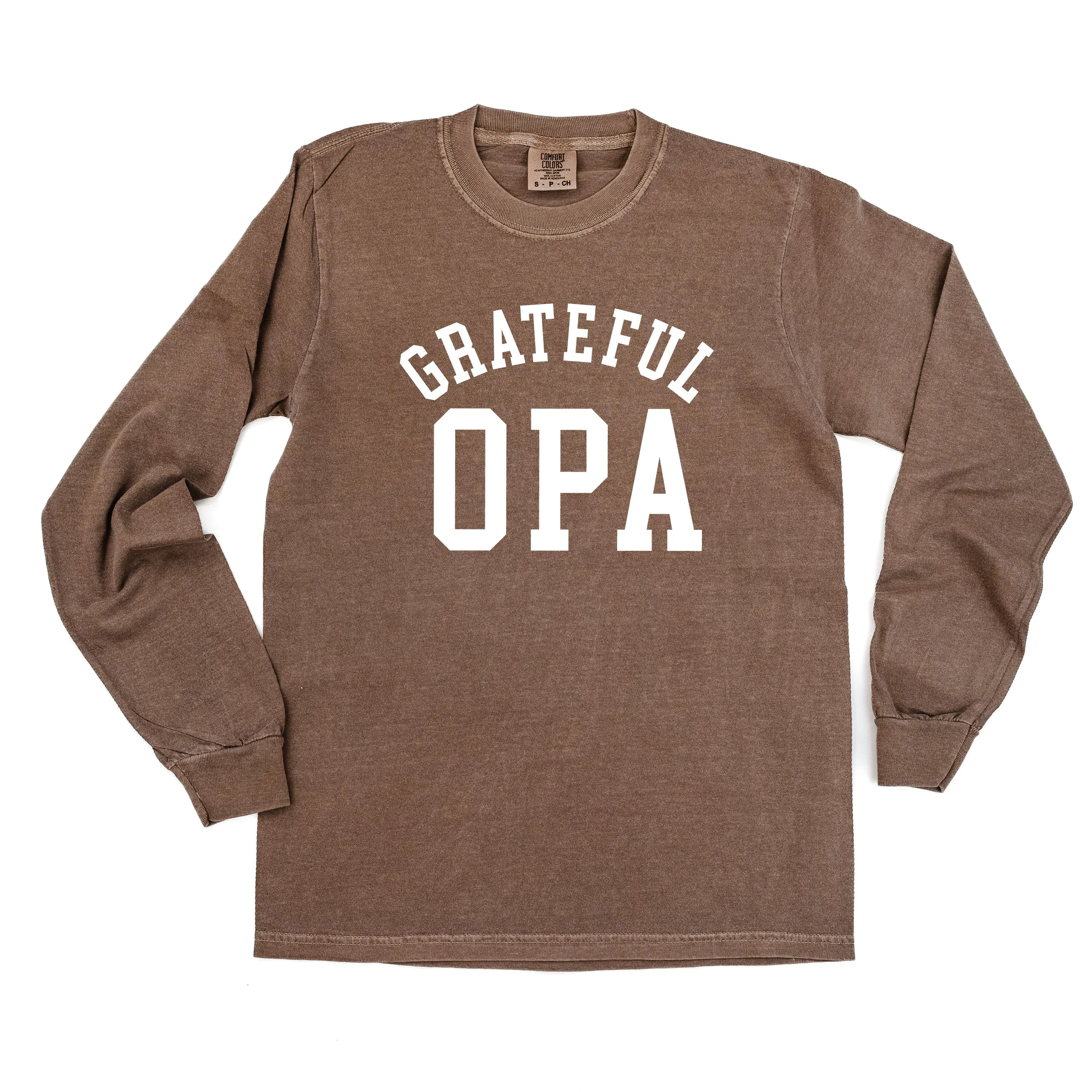 Grateful Family Names - Male - LONG SLEEVE COMFORT COLORS TEE