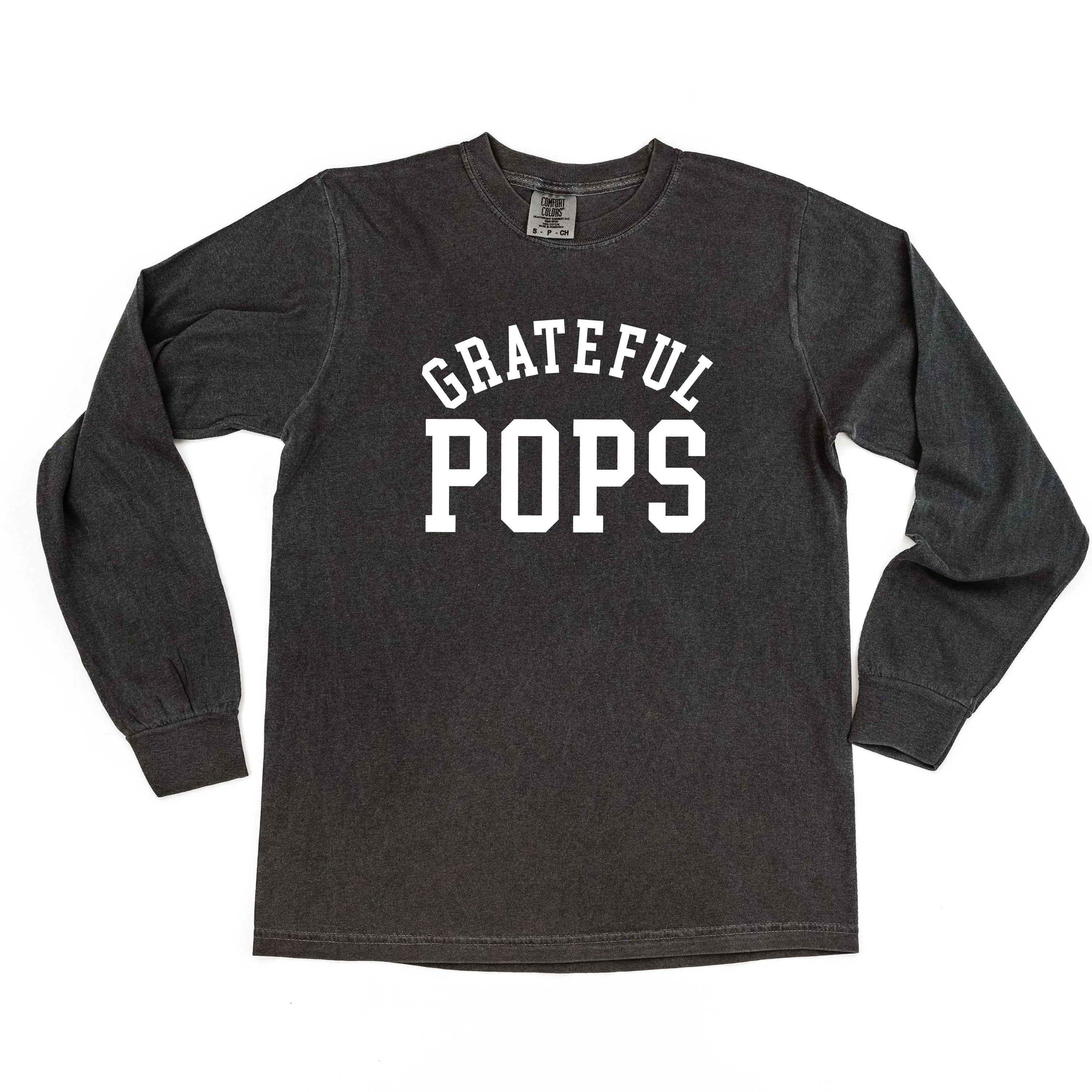 Grateful Family Names - Male - LONG SLEEVE COMFORT COLORS TEE
