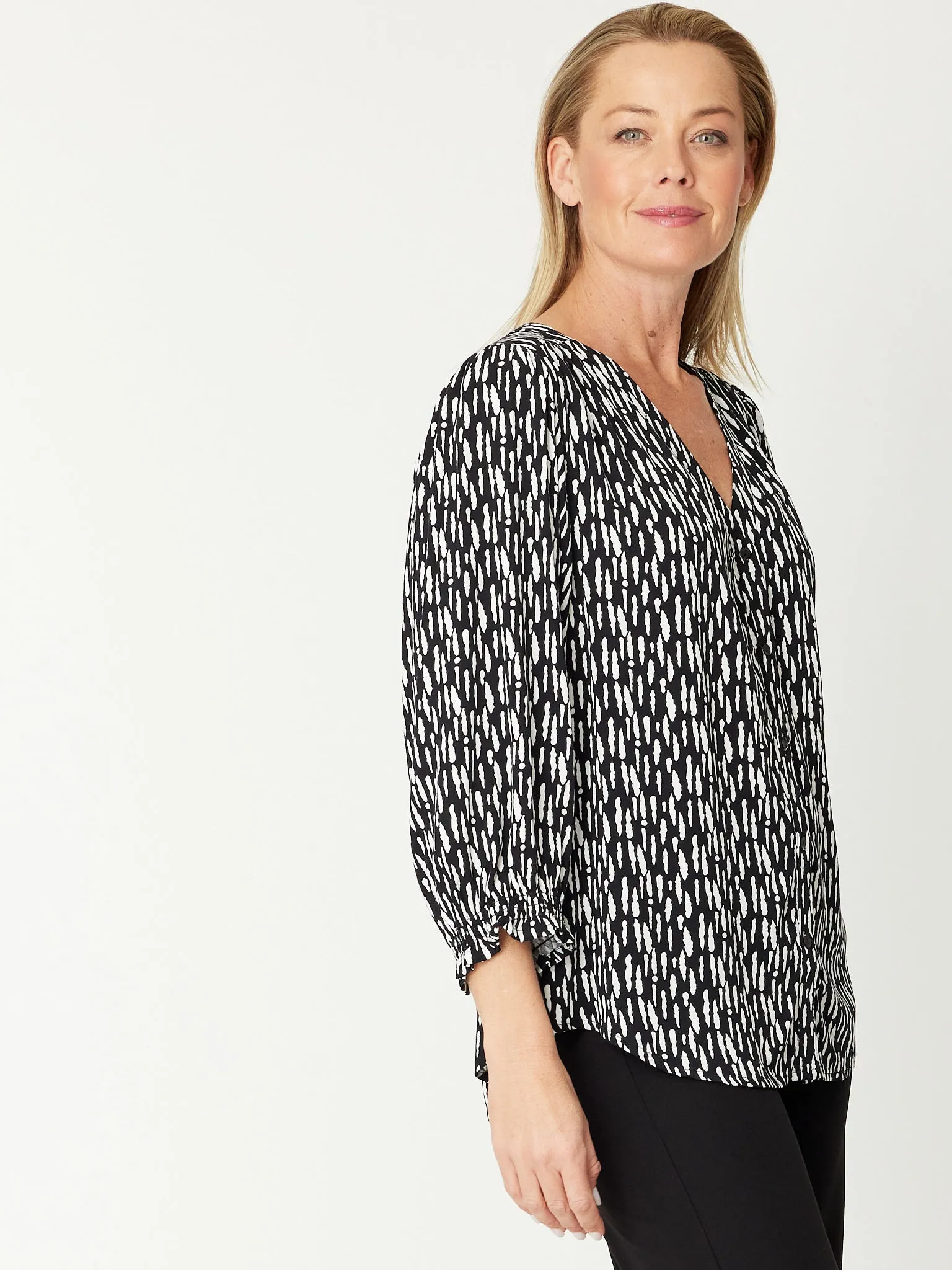 Gypsy Rayon Shirt - Ditsy - 31225