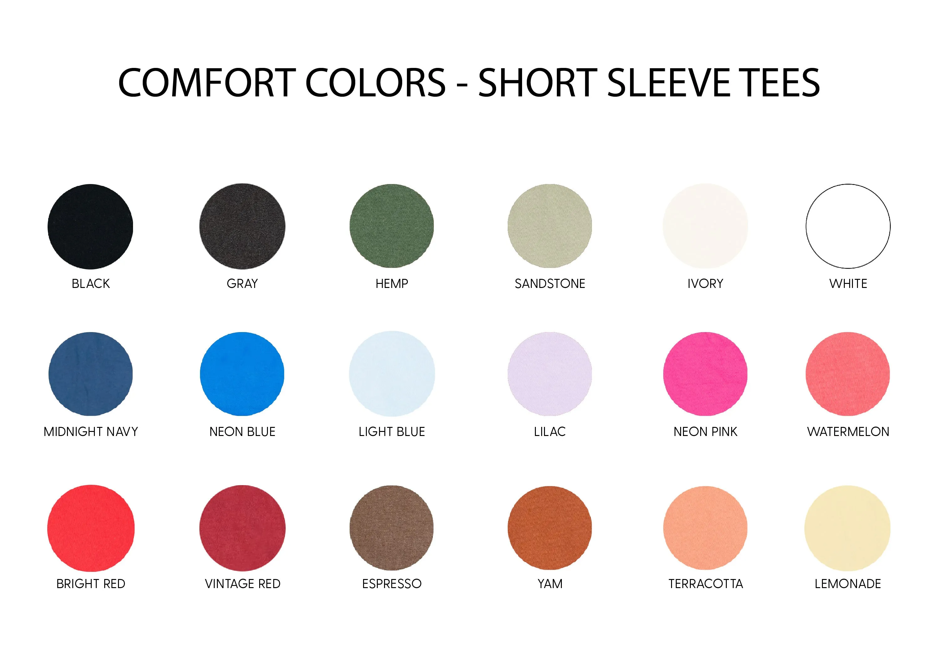 HAPPINESS COMES IN WAVES - SHORT SLEEVE COMFORT COLORS TEE