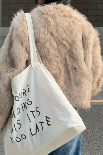 Ladies Light Luxury Warm Fur Short Coat