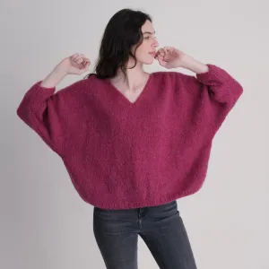 Leah V Neck Wool Jumper