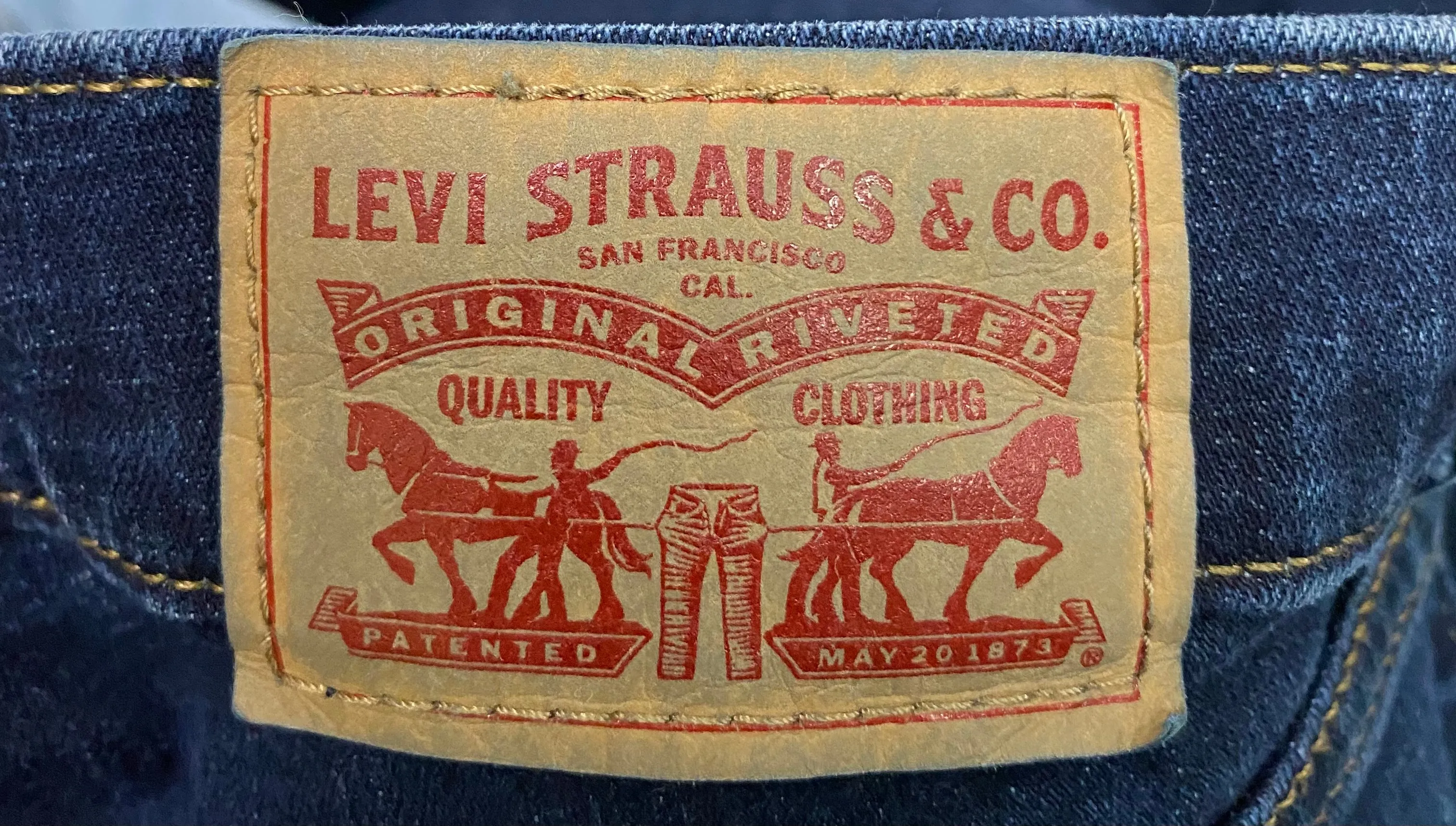 LEVI Jeans, Denim Boot Cut, Blue, Size 4, SKU 000318-9