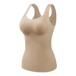 Lightweight Seamless Thermal Tank  Comfortable and Warm Layer