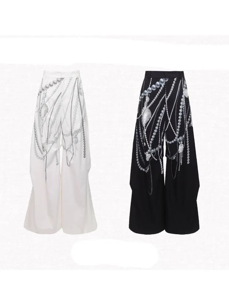 Loose wide leg pants【s0000009232】