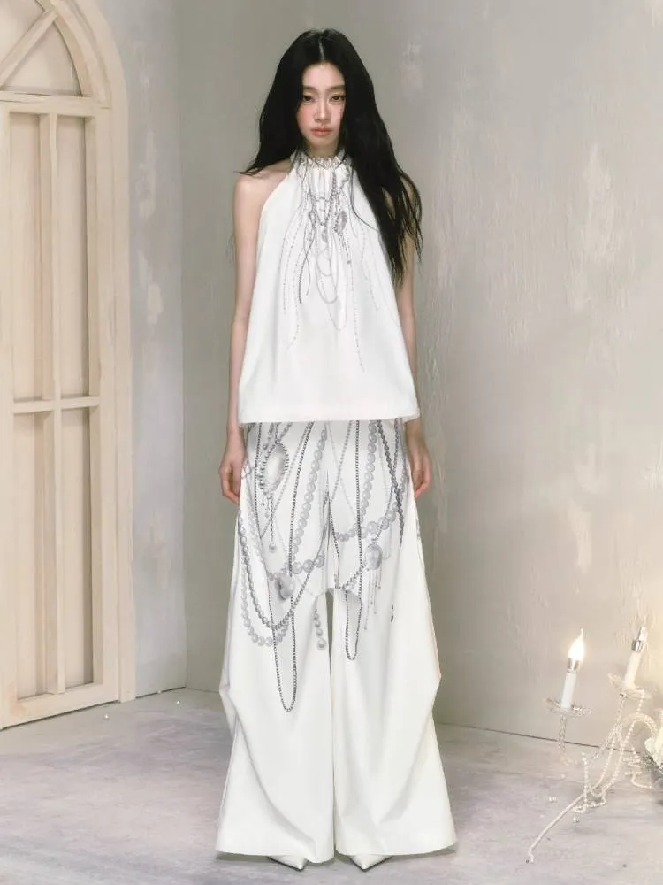 Loose wide leg pants【s0000009232】