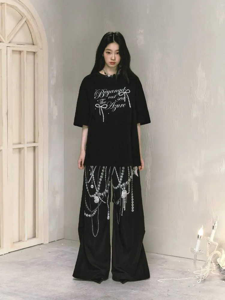 Loose wide leg pants【s0000009232】