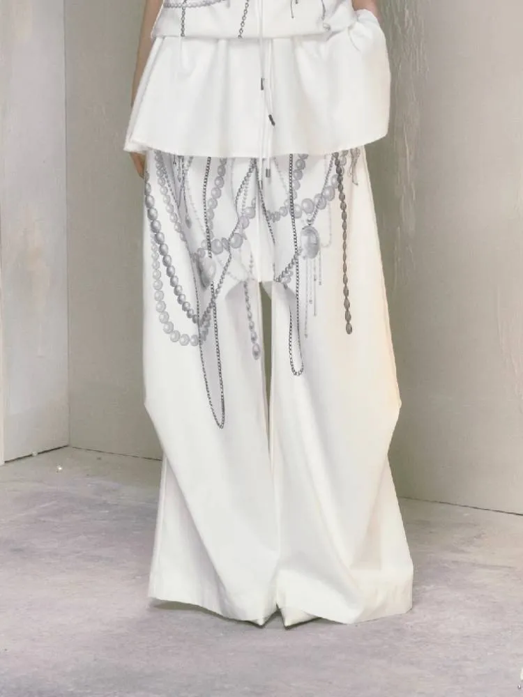 Loose wide leg pants【s0000009232】