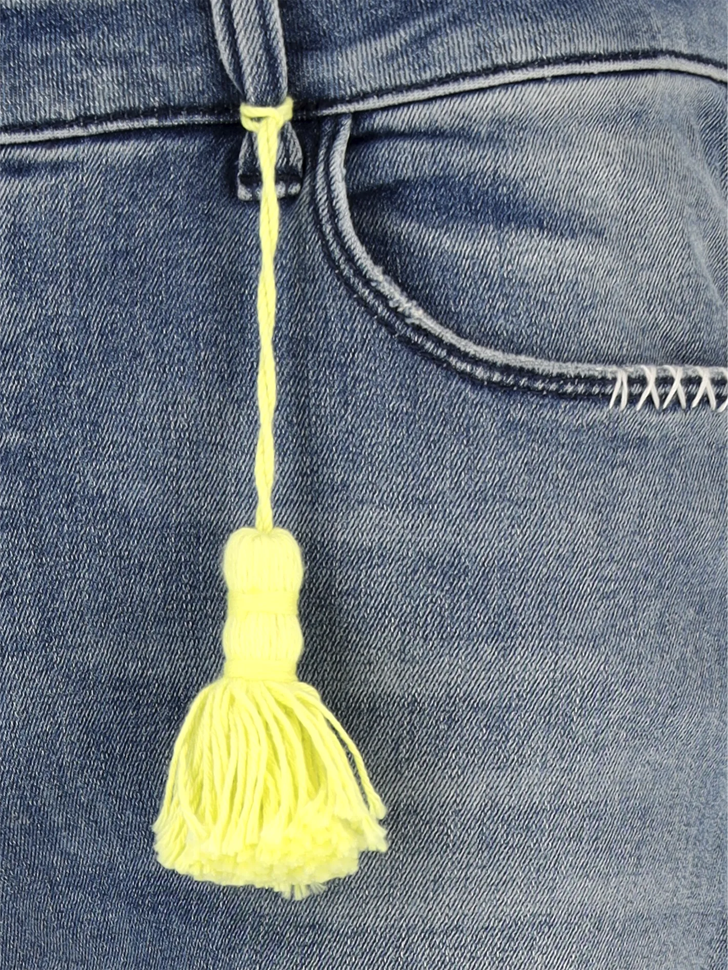 low-rise flared jeans