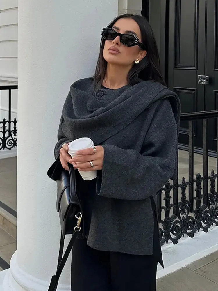 Mace | Scarf Coat