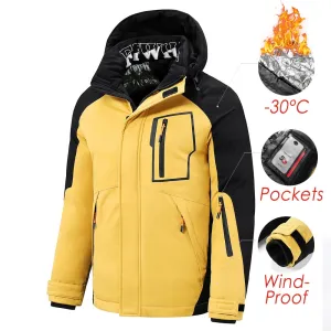 Men 2022 Winter Thick Warm Windproof jacket