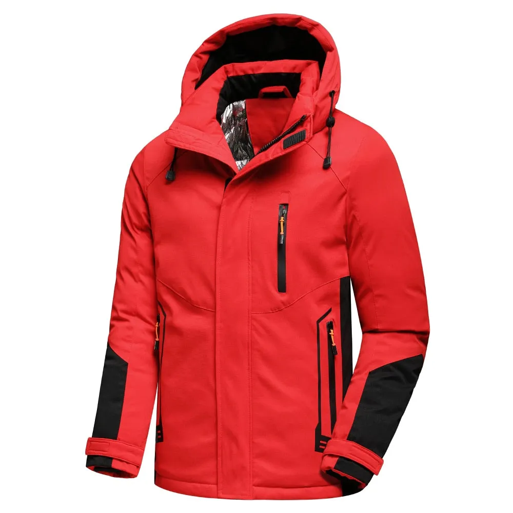 Men 2022 Winter Thick Warm Windproof jacket