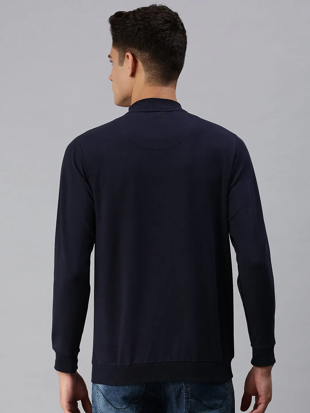 Men Blue Comfort Sweatshirt