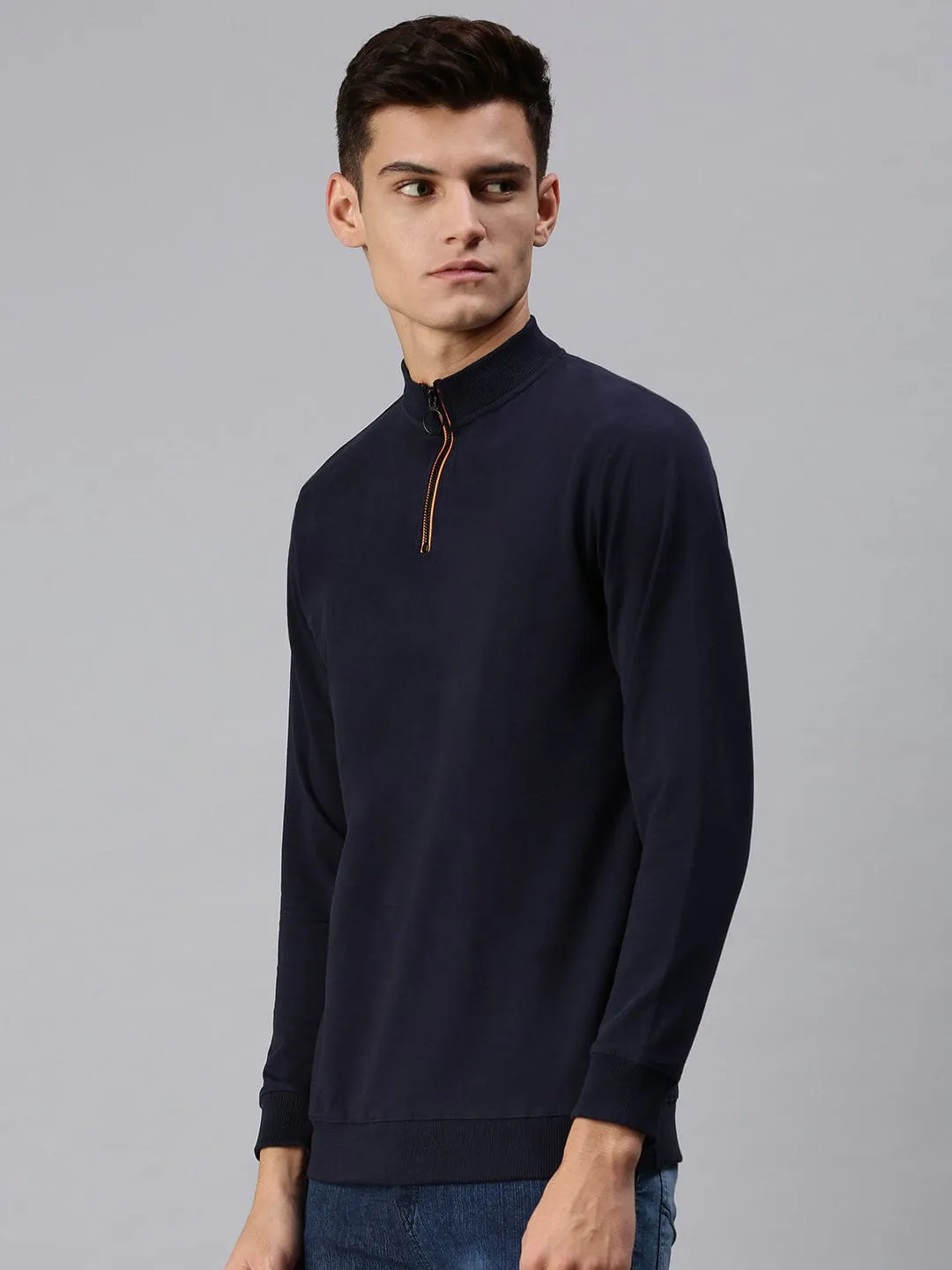 Men Blue Comfort Sweatshirt