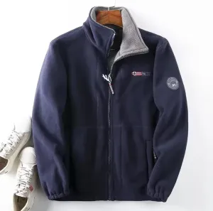Men's Fleece High Quality Collar Polar Jacket 62738 L