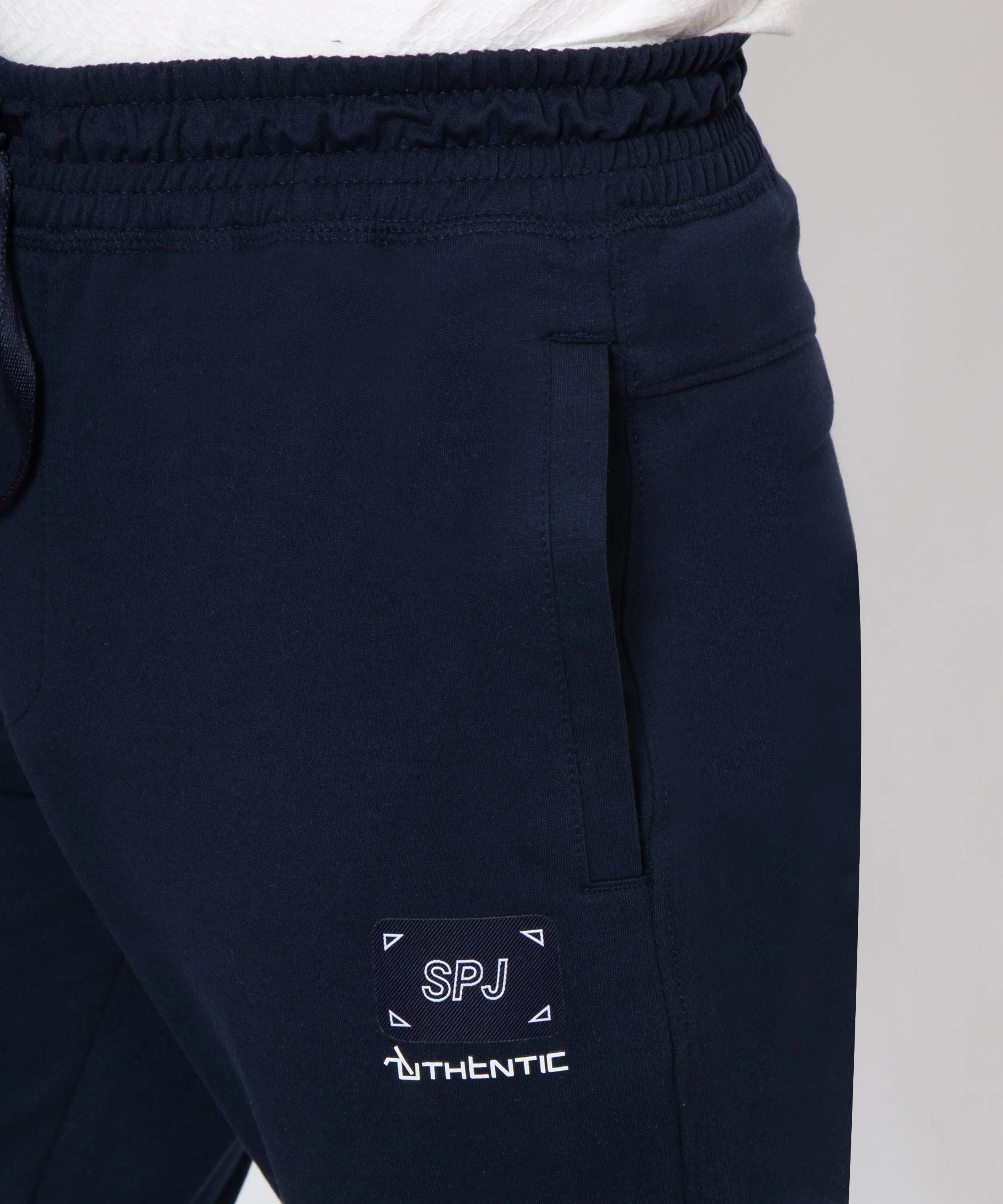Mens Solid Navy Colour Lower