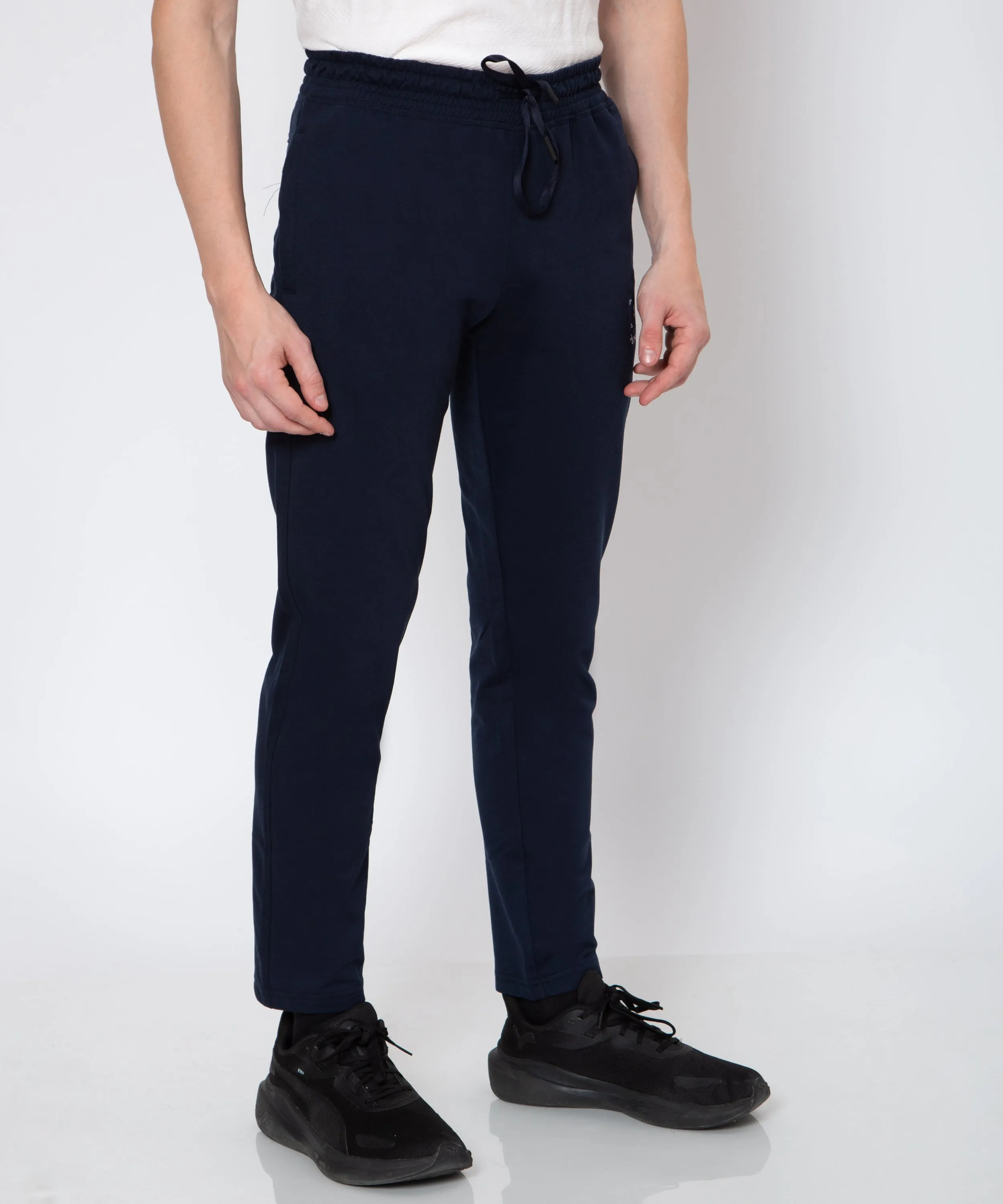 Mens Solid Navy Colour Lower