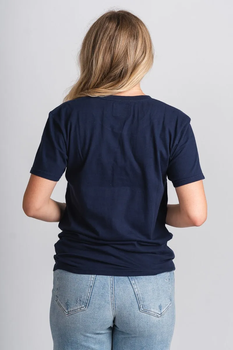 Miller High Life bowling pin t-shirt navy